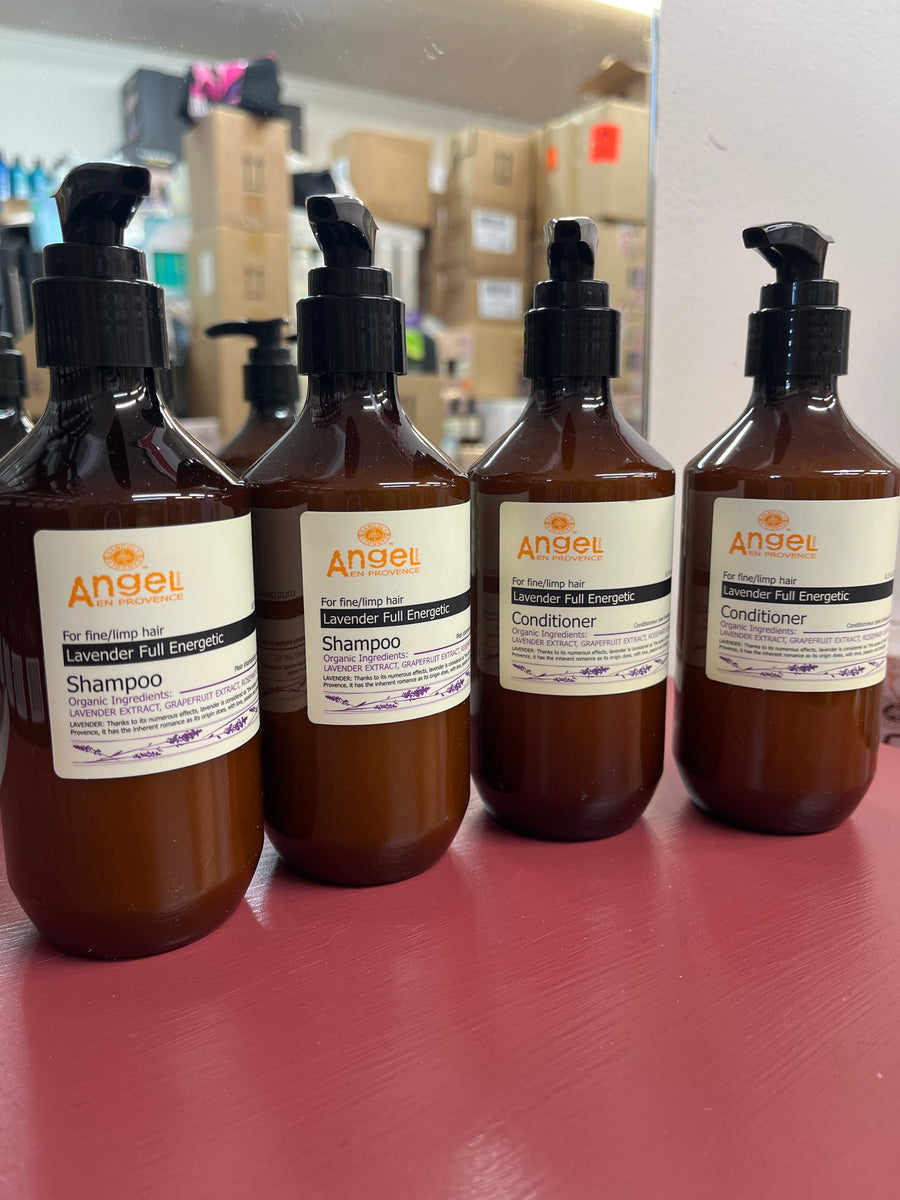 シャンプー angel wink ANGEL EN PROVENCE LAVENDER FULL ENERGETIC FOR FINE LIMP HAIR 2x
