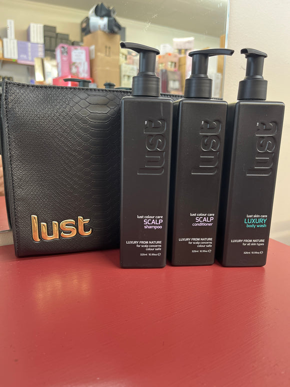 LUST SCALP shampoo conditioner + BODY WASH PACK