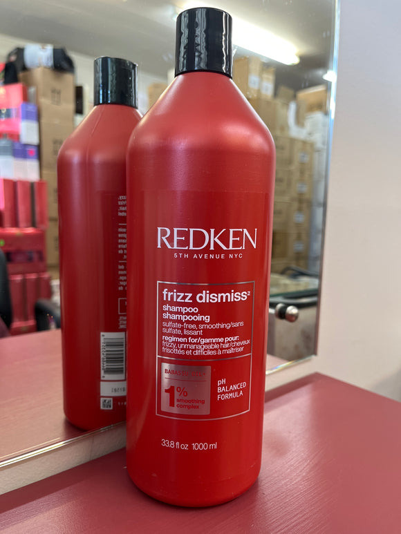 Redken Frizz Dismiss Shampoo 1x Litre / 1000ml