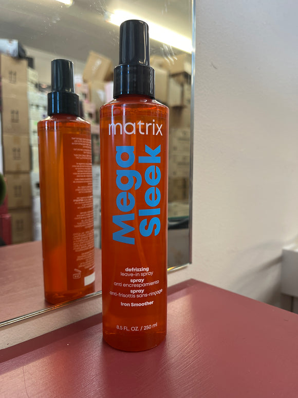 Matrix Mega Sleek Iron Smoother Spray 250ml - Heat Protection