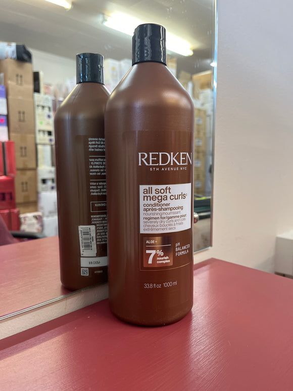Redken All Soft Mega Curls Conditioner 1x Litre / 1000ml