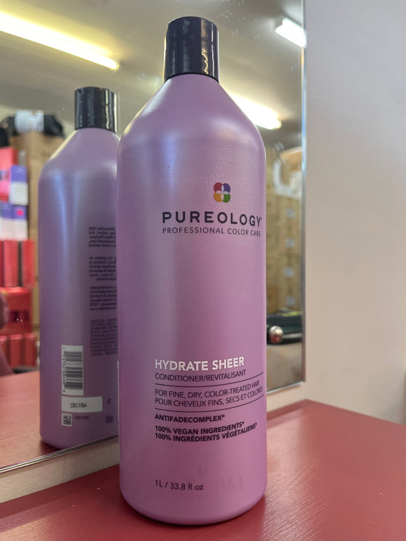 Pureology Hydrate Sheer Conditioner 1x Litre / 1000ml
