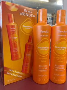 Fanola Wonder Extra Care Nourishing shampoo & conditioner duo