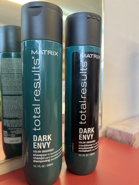 MATRIX TOTAL RESULTS DARK ENVY SHAMPOO 300ml & CONDITIONER 300ml SET