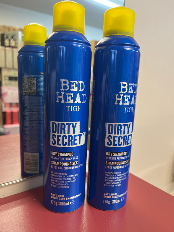 Tigi Bedhead DIRTY SECRET 2 x Tins Dry Shampoo 300ml