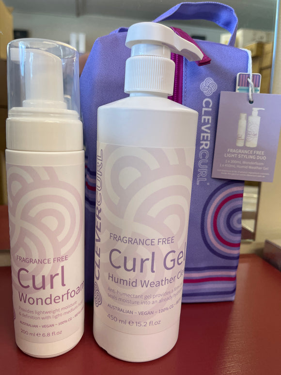 Fragrance Free Clever Curl Light Styling Duo