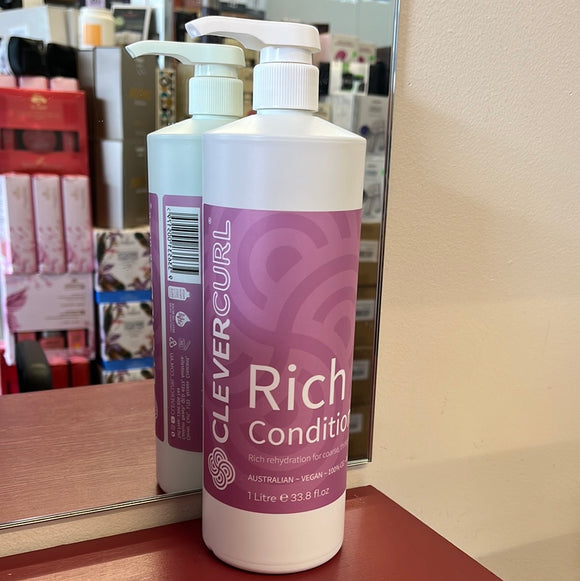 Clever Curl Rich Conditioner litre with a pump