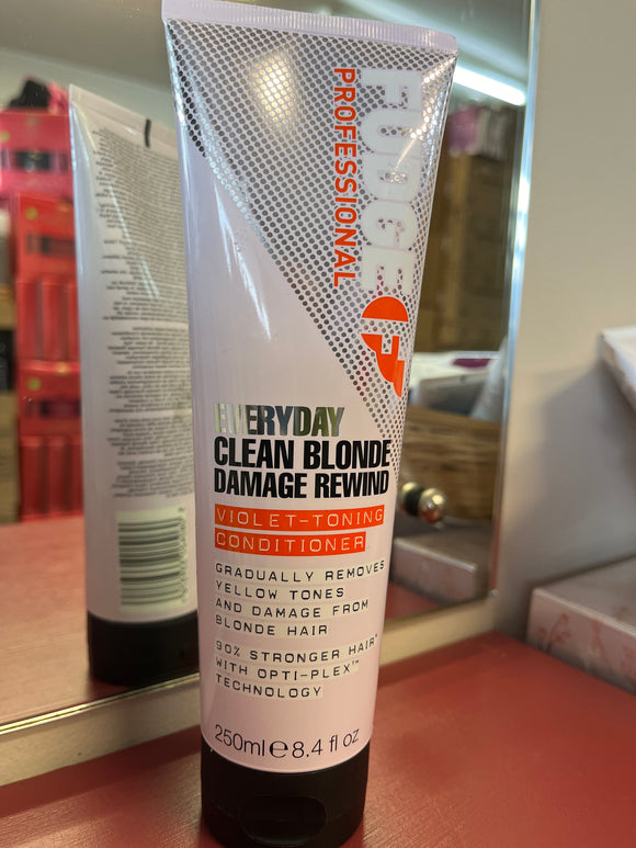 Fudge EVERYDAY Clean Blonde Damage Rewind Conditioner 250ml