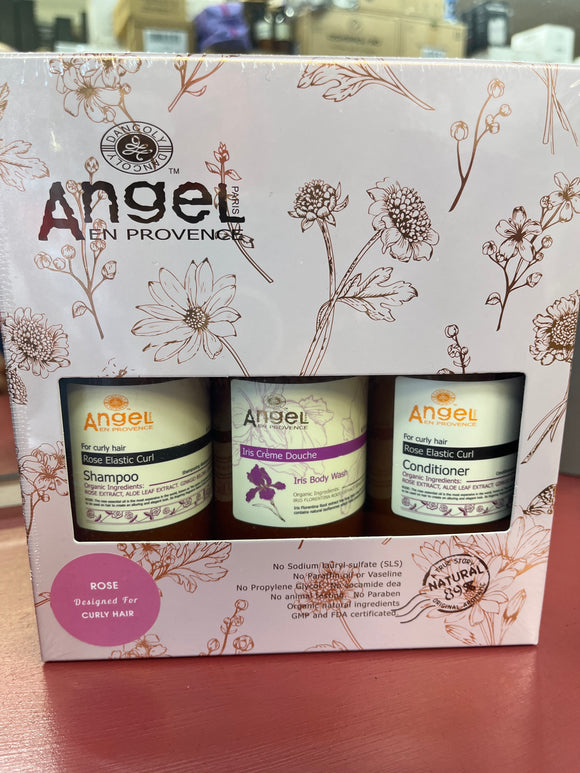 Angel en Provence Rose Elastic Bodywash Trio Pack