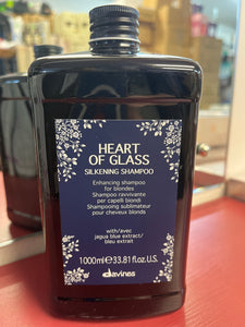 Davines Heart Of Glass Silkening Shampoo 1000ml - litre