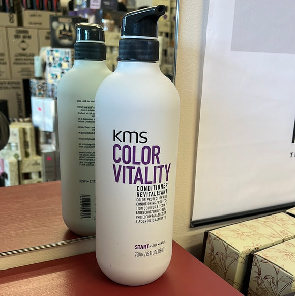 KMS 750ml Colour Vitality CONDITIONER WITH A PUMP