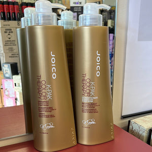 JOICO K-PAK COLOR THERAPY shampoo & Conditioner LITRE DUO