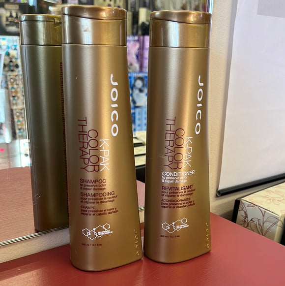 JOICO K-PAK COLOR THERAPY shampoo & Conditioner 300ML DUO