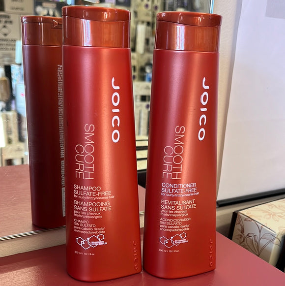 veteran Tryk ned statisk JOICO SMOOTH CURE Shampoo & Conditioner 300ML OR 500ML DUO – Snipz Hair &  Tanning