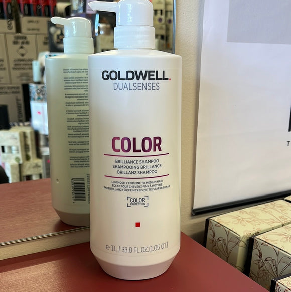 Goldwell Dualsenses 1LITRE Color Brilliance SHAMPOO + PUMP