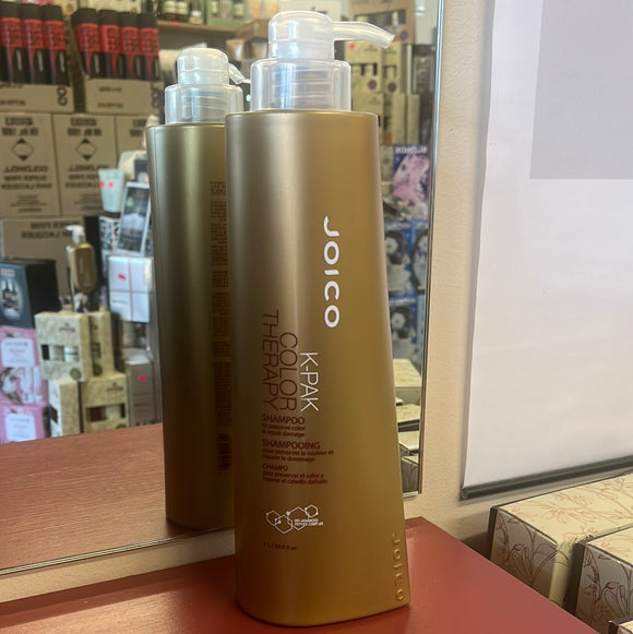 JOICO K-PAK COLOR THERAPY shampoo LITRE With a Pump
