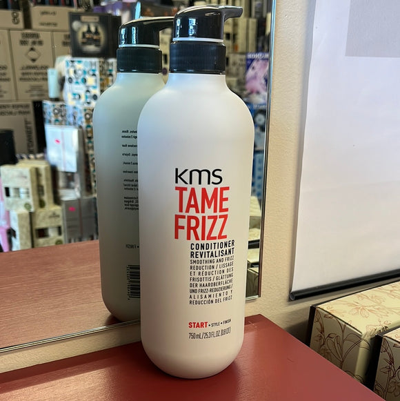 KMS 750ml Tame Frizz CONDITIONER WITH A PUMP