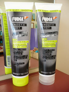 FUDGE Smooth Shot SHAMPOO & CONDITIONER 300ML OR LITRE DUO - Great for curls  lol