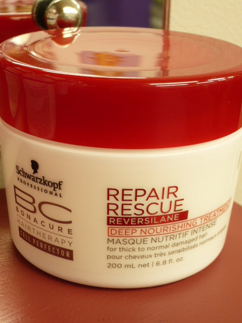 Schwarzkopf BC Repair Rescue Reversilane Deep Nourishing Treatment For Thick to Normal Damaged Hair 200ML