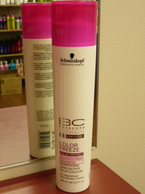 Schwarzkopf Professional BC Cell Perfector Color Freeze Sulfate Free Shampoo 250ML