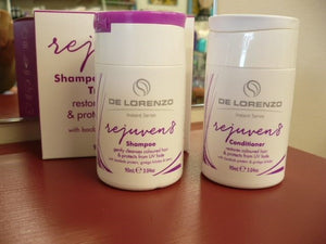 DeLorenzo Rejuven8 Shampoo And Conditioner Duo Pack TRAVEL SIZE