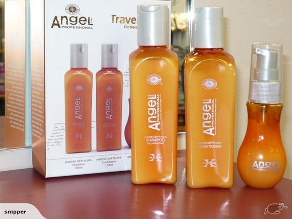 Dancoly Angel Professional Shampoo & conditioner FOR DRY HAIR TRIO TRAVEL SIZE