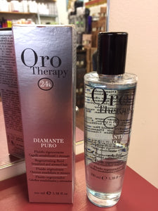 Fanola Oro Diamante Puro Regenerating Fluid 100ml FOR SENSITIZED & STRESSED HAIR