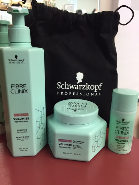 Schwarzkopf Professional Fibre Clinix VOLUMIZE FOR FINE + WEAK HAIR COLOR SAFE