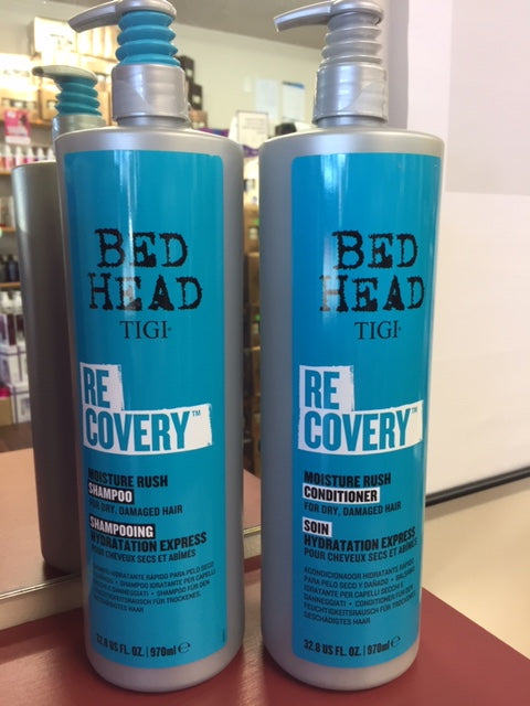 TIGI RECOVERY SHAMPOO & CONDITIONER BOTH A BIG 970ML DUO WITH PUMPS – Snipz Tanning