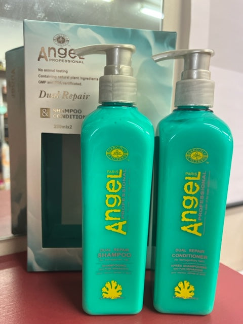 Dancoly Angel Paris Professional Shampoo & conditioner DUO 250ml ea FOR DUEL REPAIR