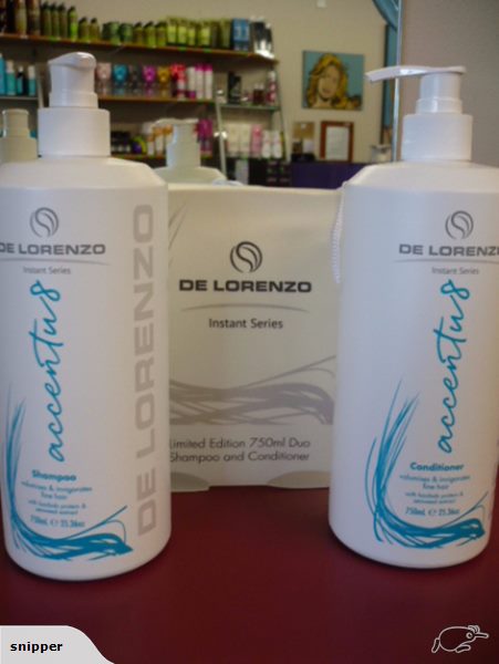 DeLorenzo Accentu8 Shampoo & Conditioner Pack 2 x 960ml Volumising DUO